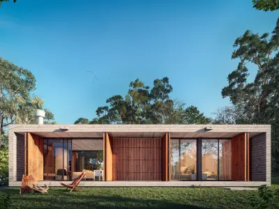 Daylight Effect - Lumion and Photoshop 3D model