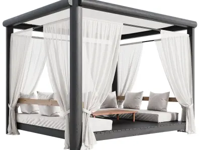 Garden Lounge Structure 03 3D model