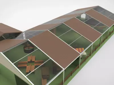  large tent event 3D model