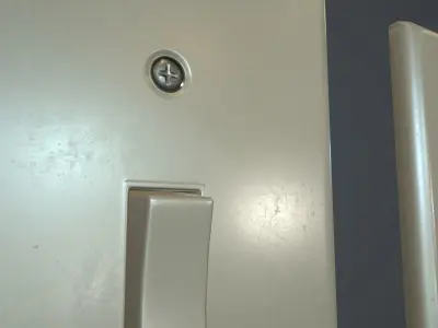 Standard Light Switch PBR Game Ready Low-poly 3D model