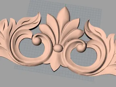 Woodworking CNC Router 3D Relief STL models used for artcam E420 3D model