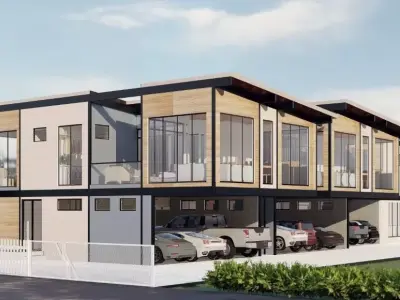 3D model of Eichler Style buildings 3D model