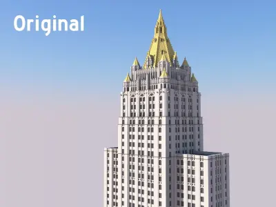 New York Life Building 3D print model