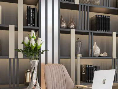 office furniture 22 3D model