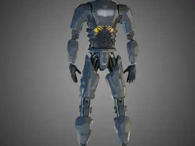 Cyborg - Justice League 3D model
