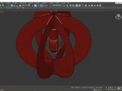 Latitude Pendant Light Low-poly 3D model