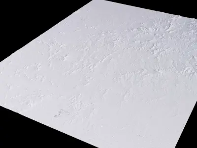 Wafangdian China City Landscape 3D Model 3D model