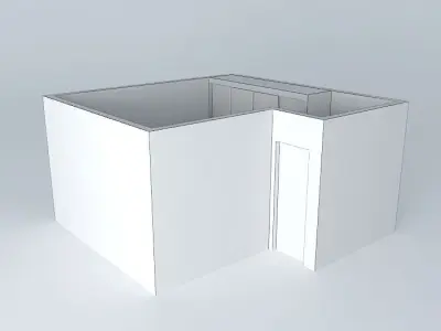 sibeleorkut room with walls and wooden floor Free 3D model
