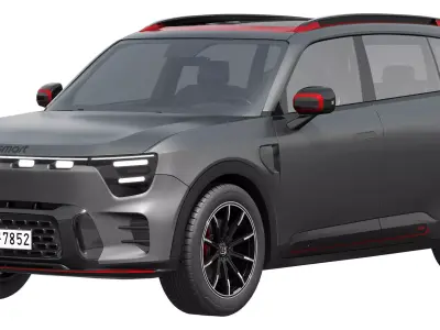 Smart 5 Brabus 2026 3D model