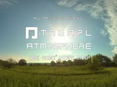 B20- HDRI SKIES TREAPL ATMOSPHERE - 360 SKIES Texture