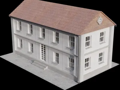 German House 3D model