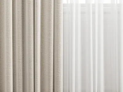 Curtain 301 3D model