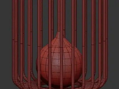 Circa Pendant 3D model