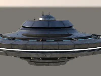 UFO Spaceship 3D model