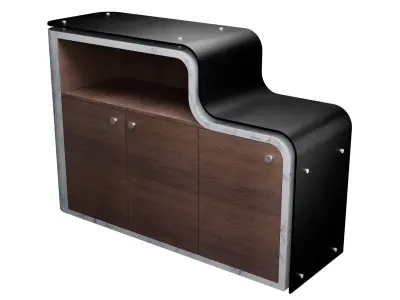 Info Display Counter type 4 3D model