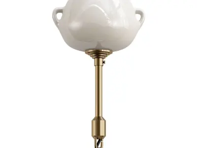 servizio-a6483lm-6wh teapot chandelier with six cups 3D model