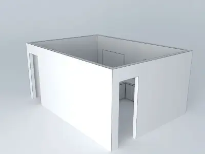 sheilaorkut house with two windows Free 3D model