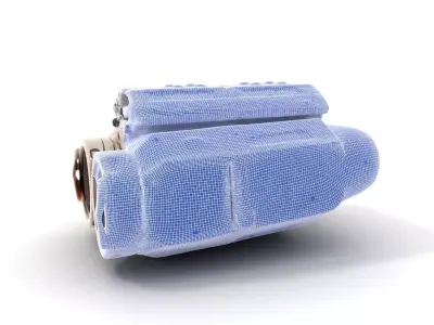 Futuristic Binoculars Model Pack with SciFi Design Low-poly 3D model