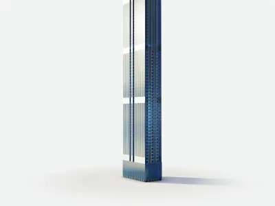 Azizi tower - Dubai 3D model