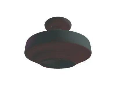 Gideon Semi Flush Mount - 2 Colour 3D model