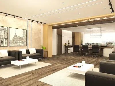 OFFICE INTERIOR-1 3D model