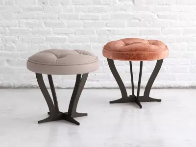 Richard Coffee Table Soft 55 3D model