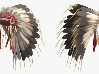  Native American Headdress 