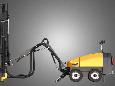 Epiroc FlexiROC T15 R Hammer Drill 3D model