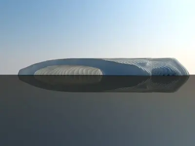 Architectural shape 3D model