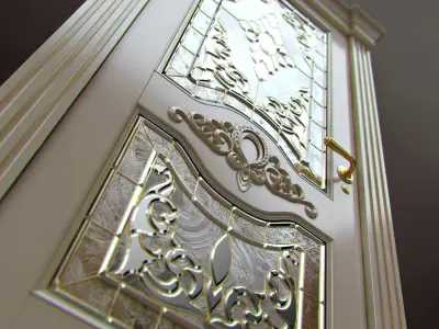 doors classic 001 3D model