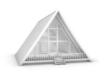 Bungalow  3d Architectural Model 3D model