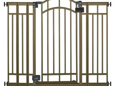 Bull Hitchens Deco Walk-Thru Gate 3D model