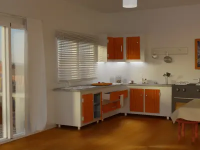 Apartment 3D 3D model