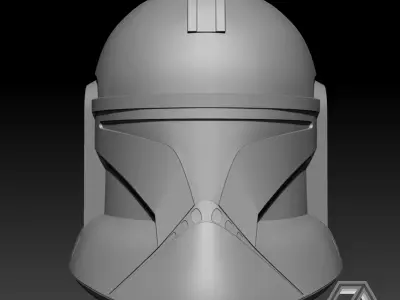 STAR WARS - CLONE TROOPER PHASE 1 HELMET 3D print model