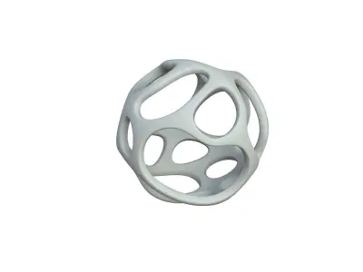 SciFi Cube Object No 36569 Low Poly Shape Texture
