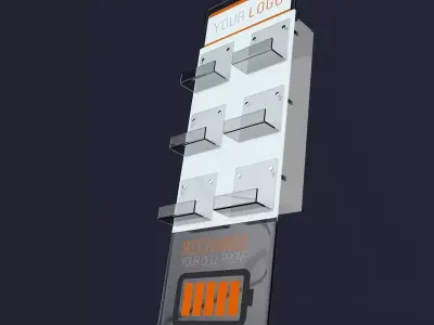 Toten Curvado 3D model