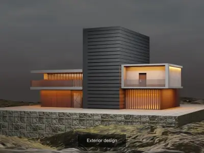 House Collection modern 3D Model Pack