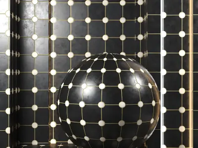 Country Green Point Relief Tile Texture-Seamless Texture