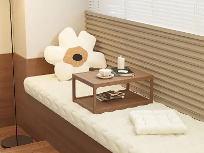 Bay window mat 3D model