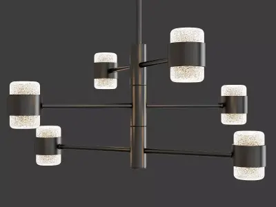 COPENHAGEN CHANDELIER Low-poly 3D model