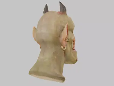 Gruff Goblin 3D Model Low-poly 3D model