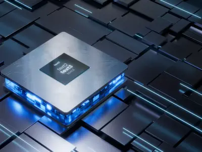 Sci-fi  CPU scene 3D model