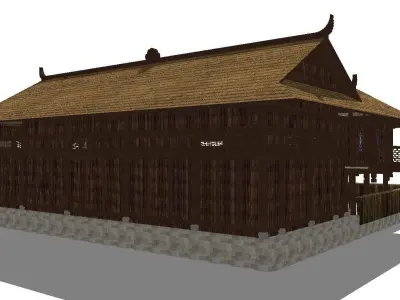 Creative Design-Holiday Cabin-07 3D model