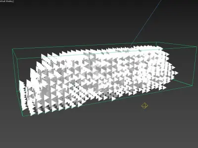Realistic 3d cloud VDB format 3D model