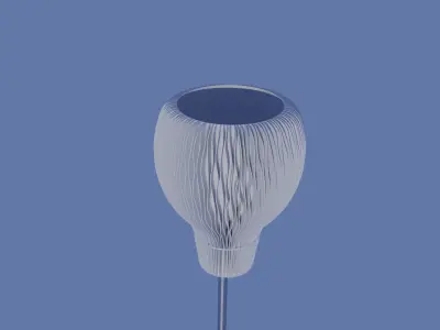 Lampshade - NATURE MUSHROOM - table or pendant lamp - E27 mount 3D print model