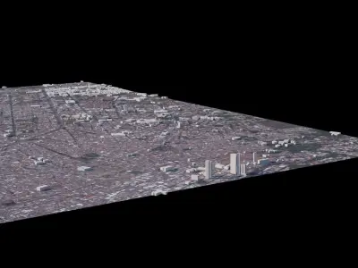 Cali - Colombia 3D model