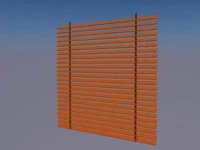 Window Blind Free 3D model