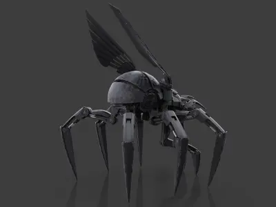 Transformer fly 3D model