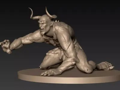 Demon Creature 07 3D model