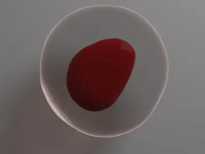 Human Cell Free 3D model